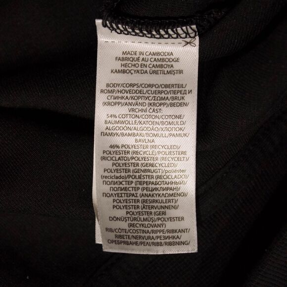 Polo Ralph Lauren Black Cotton Blend Zip-Up Sweatshirt Jacket Men Size 2XLT (B4) - Picture 11 of 14